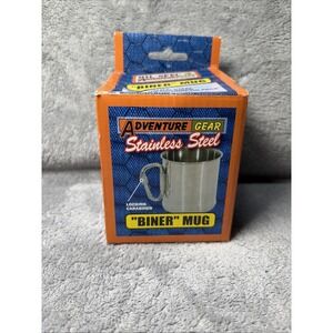 New Open Box "MIL-SPEC,BINER MUG",304 Stainless Steel..10oz.Never Used..
